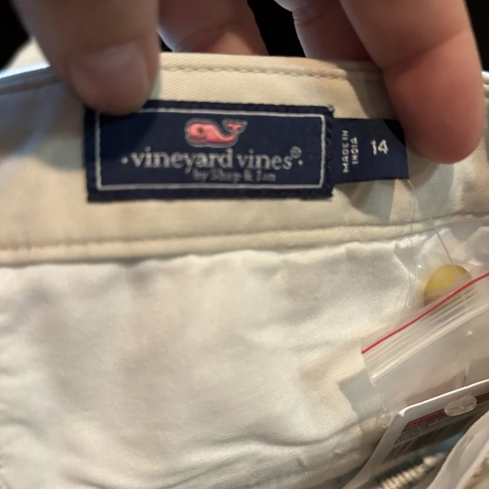 Vineyard Vines Breaker Shorts Boys Youth Size 14‎ Flag Whale Patriotic Stone NWT